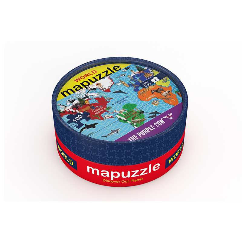 Product image: Purple cow new world map 100pcs., , medium-null