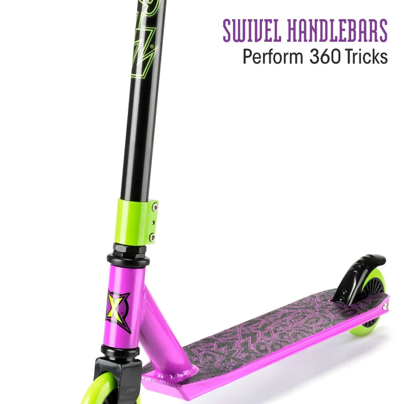 Xootz toxic stunt scooter - purple, , medium image number null