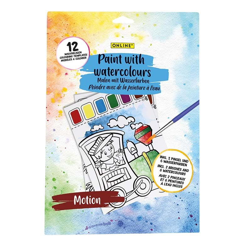 Paint with water colours 12sh motion, , medium-null