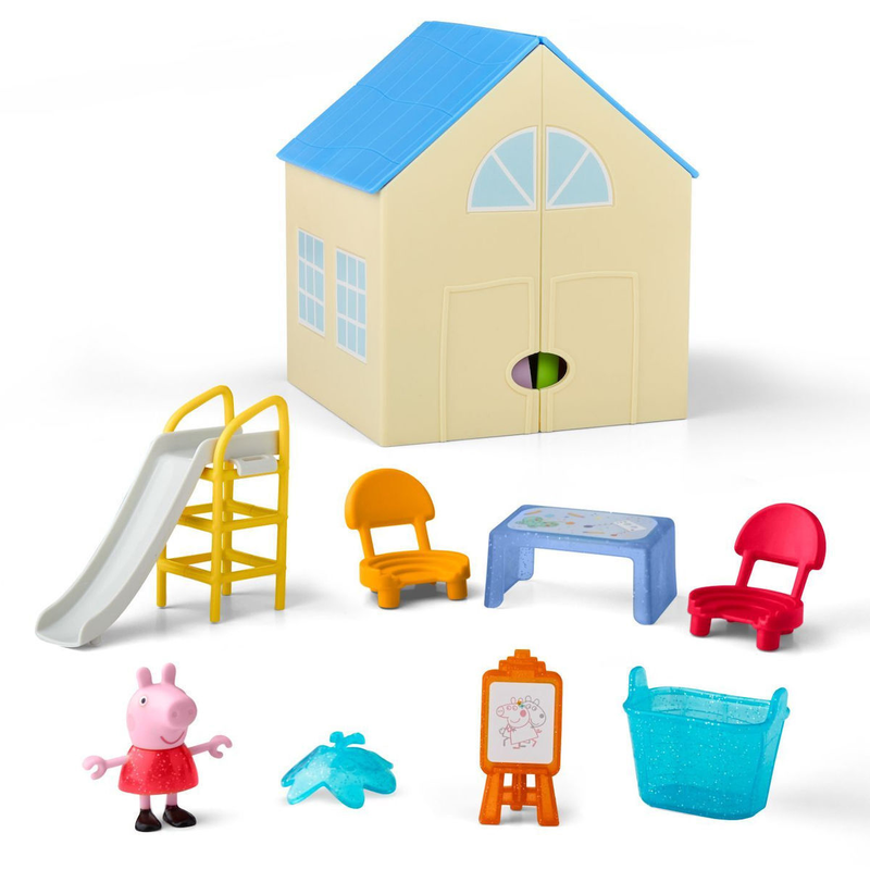 Peppa pig peppa's pop-open playgroup playset, , medium-null