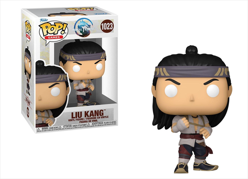 Product image: Funko pop! Games: mortal kombat - liu kang god of fire #1023 vinyl figure, , medium-null