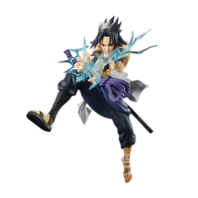 Banpresto vibration stars: naruto shippuden 20th anniversary - uchiha sasuke ver.a statue 16cm 88362, , medium