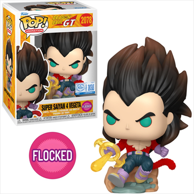 Funko pop! Dragon ball gt - super saiyan 4 vegeta * flocked special edition #2078, , medium