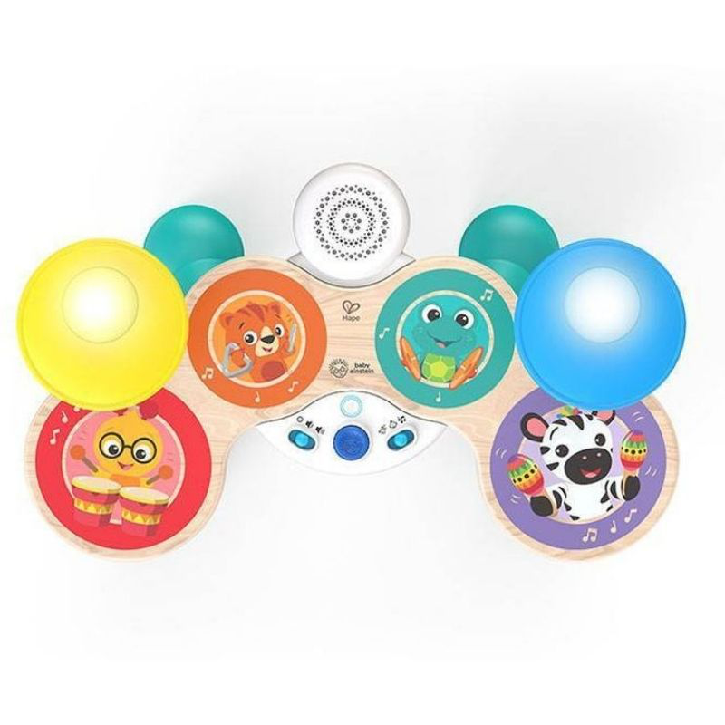 Hape kids II wooden together in tune drums 800900, , medium-null