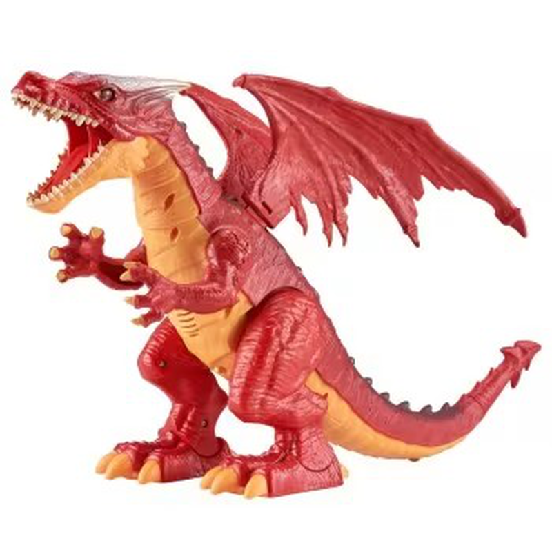 Zuru robo alive fire breathing dragon red 3y+ 7115a, , medium-null