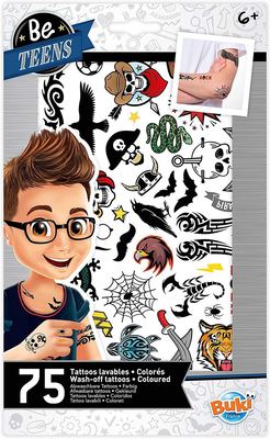 Buki france wash-off tattoos, , medium