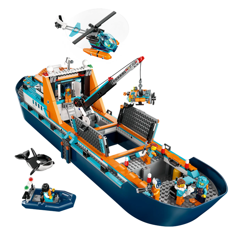 Lego city 60368 arctic explorer ship-null