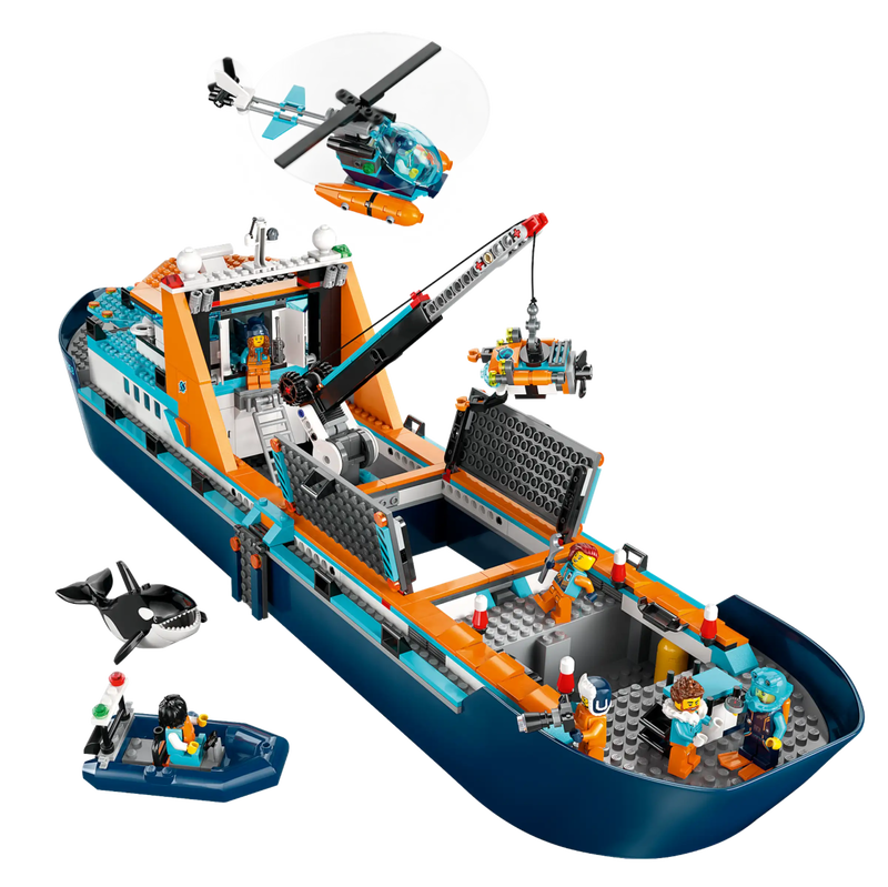 Product image: Lego city 60368 arctic explorer ship-null