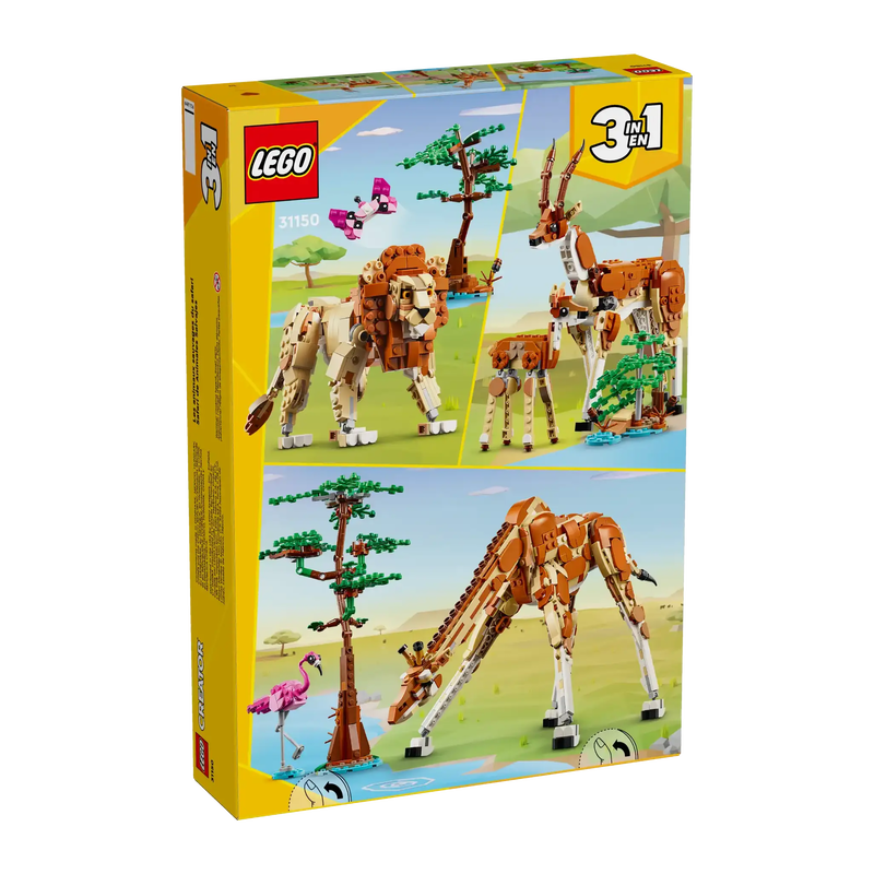 Product image: Lego creator 31150 wild safari animals, , medium-null