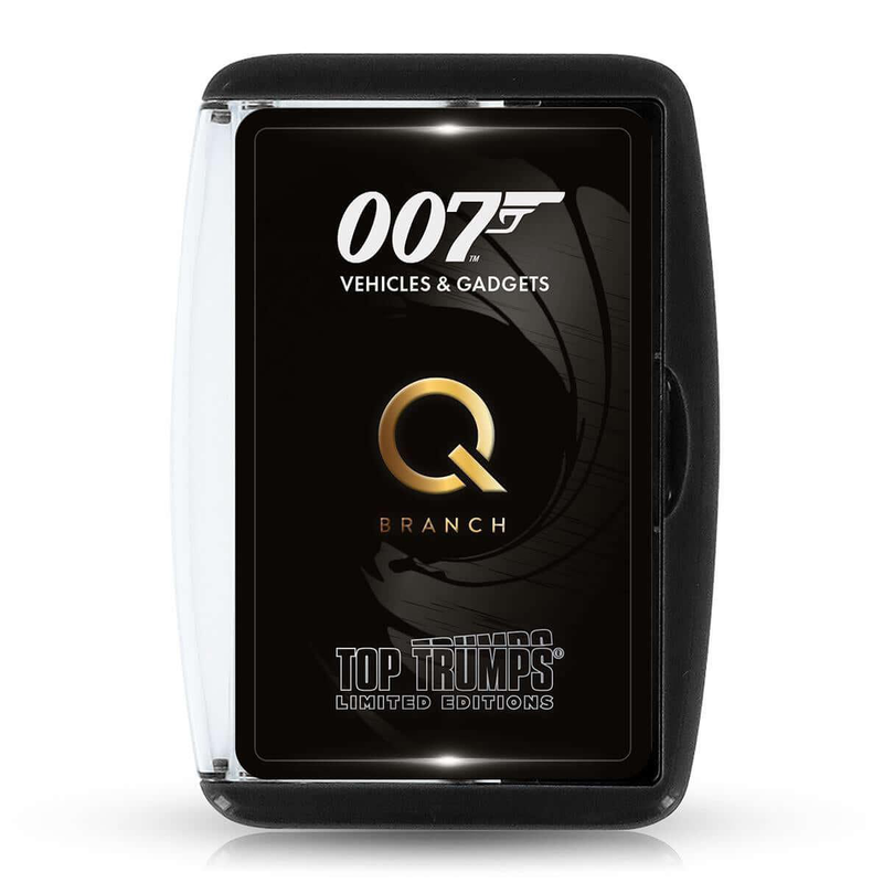 James bond gadgets & vehicles top trumps card game, , medium-null
