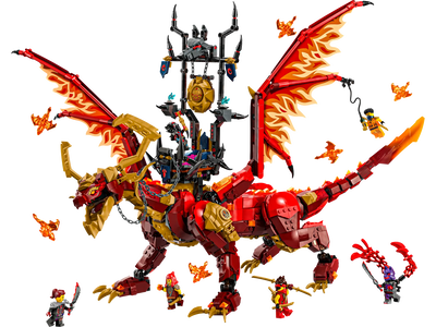 Lego 71822 ninjago source dragon of motion