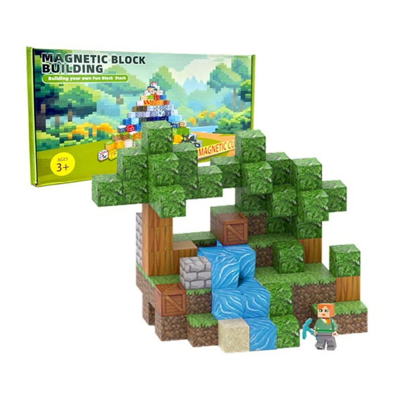 Product image: Μαγνητικά blocks κατασκευών - forest, , medium-null