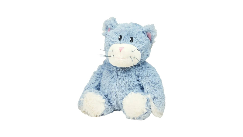 Warmies dusty blue cat, , medium-null