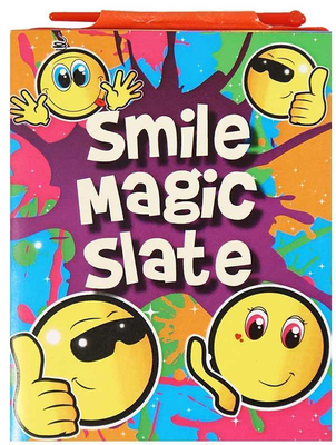 Fun stationery smile face magic slate