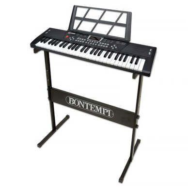 Bontempi 54-key electronic keyboard with stand, , medium