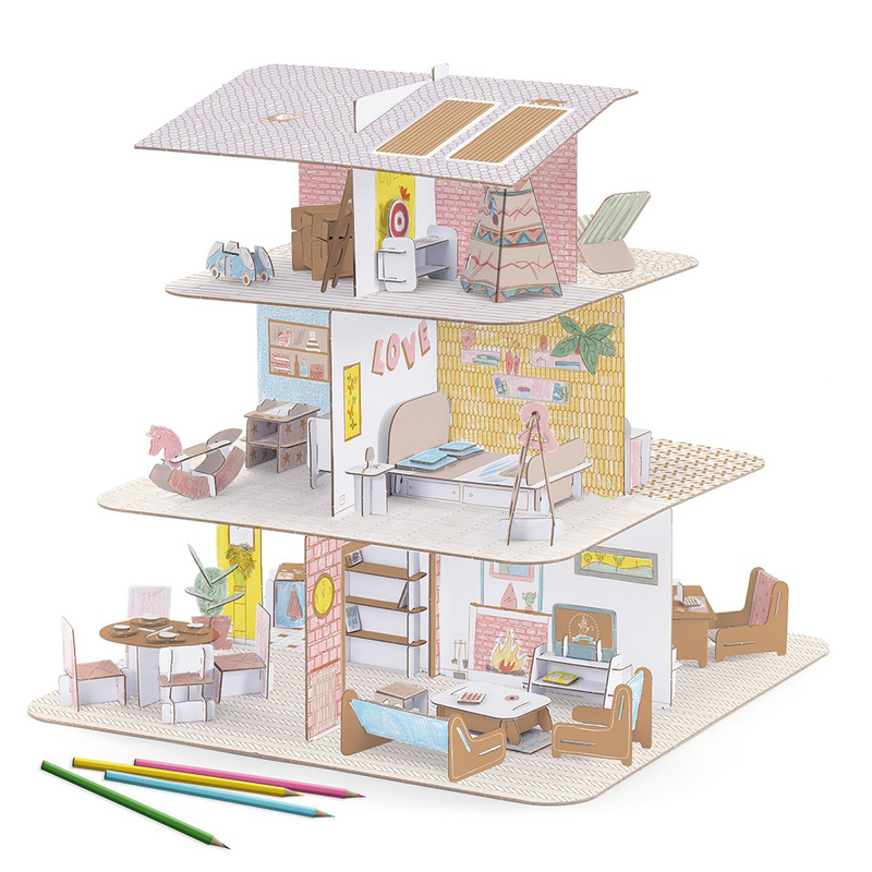 Djeco dolls house - fsc mix, , medium-null