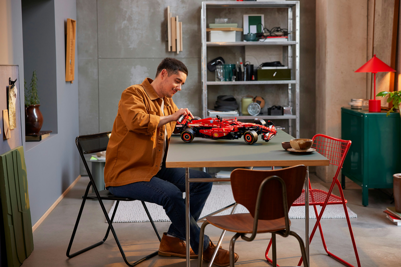 Lego technic ferrari sf-24 f1 car 42207 for ages 18+ 1361pcs, , medium-null