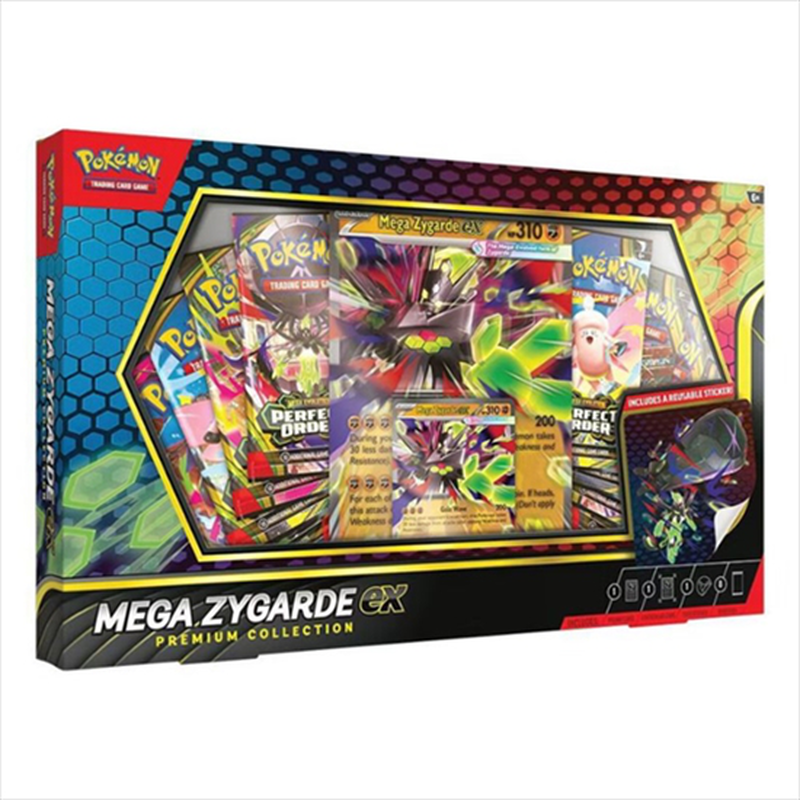Pokemon mega zygarde ex premium collection pok103591, , medium-null