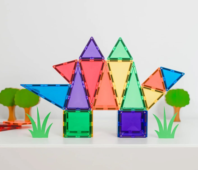 Product image: Connetix magnetic tiles rainbow mini pack 24 pc, , medium-null