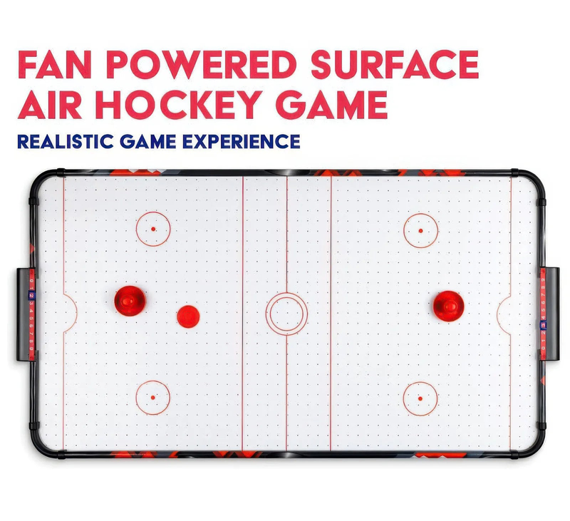 Powerplay 3ft stand up Air hockey table game, , medium-null