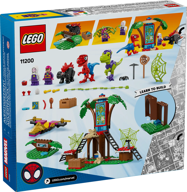 Product image: Lego 11200 spidey and gobby’s raptor battle at tree house hq, , medium-null