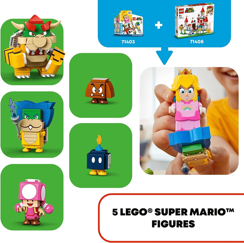 Product image: Lego super mario™ peach’s castle expansion set, , medium-null