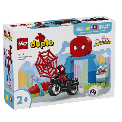 Lego 10424 duplo - spins motorcycle enture, , medium