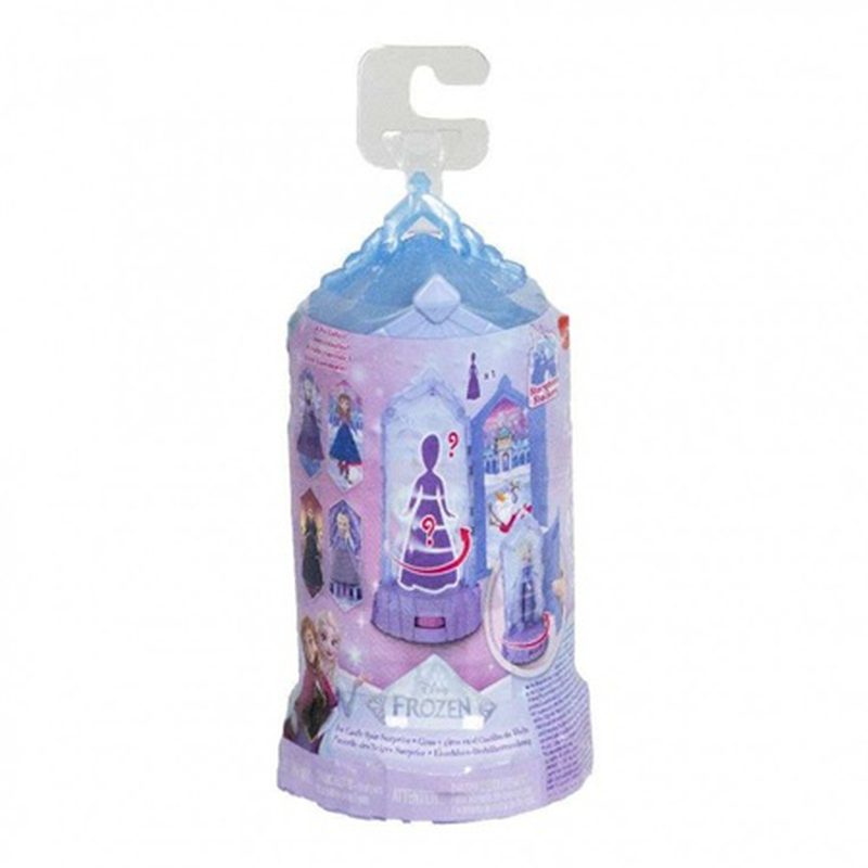 Disney frozen reveal mini surprise doll and castle playset (jcr90) 3y+ (1pc random selection), , medium-null