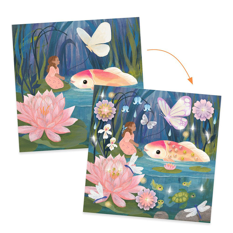 Sticker fairy tale thumbelina, , medium-null