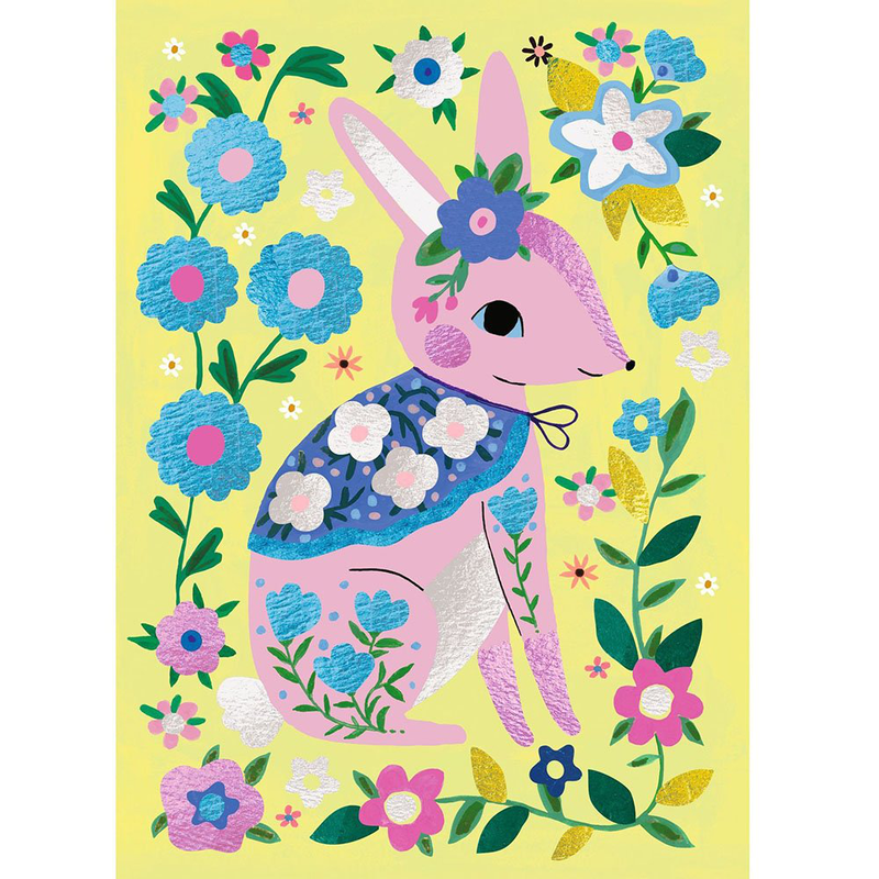 Pretty wood foil art, , medium image number null