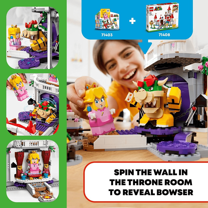 Product image: Lego super mario™ peach’s castle expansion set, , medium-null