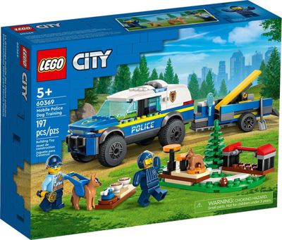Lego city κινητή μονάδα εκπαίδευσης σκύλων 60369 για 5+ ετών, , medium