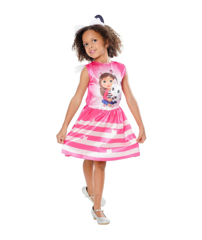 Gabby's dollhouse classic costume for girls, , medium-null