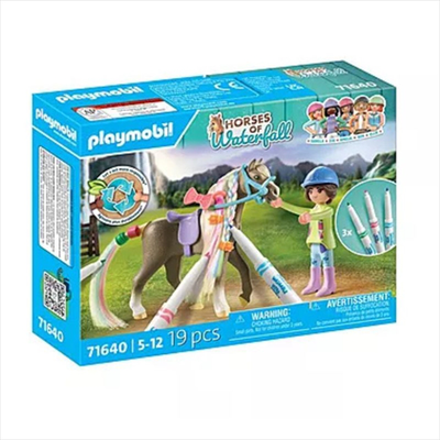 Playmobil 71640 horses of waterfall - washable horse set, , medium