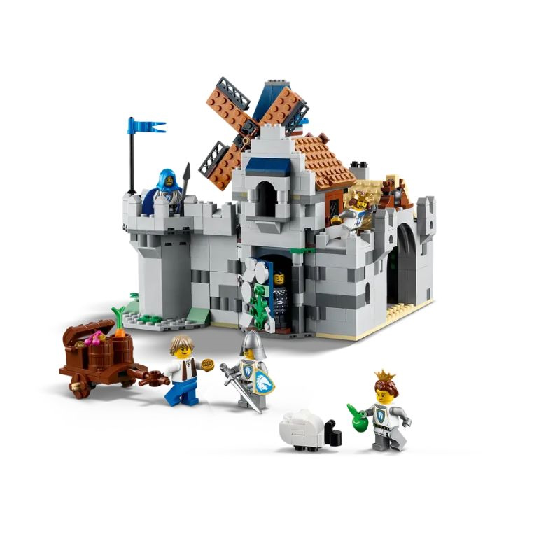 Lego creator 3in1 medieval horse knight castle 31168 for ages 9+ 1371pcs, , medium-null