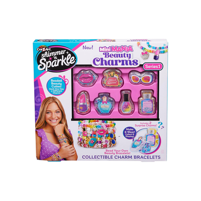 Cra-z-art shimmer 'n sparkle mini mania beauty charms, , medium