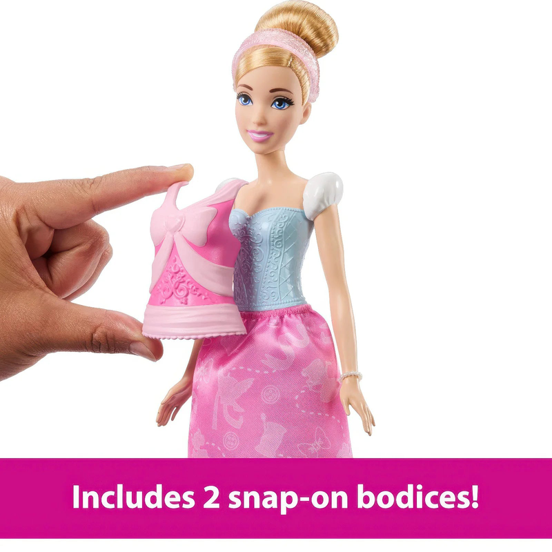 Disney princess cinderella 2 in 1 stories doll, , medium image number null
