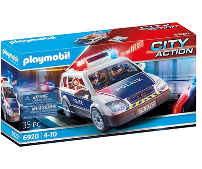 Playmobil city action αστυνομικό όχημα με φώτα και ´ηχο 6920 για 4-10 ετών, , medium