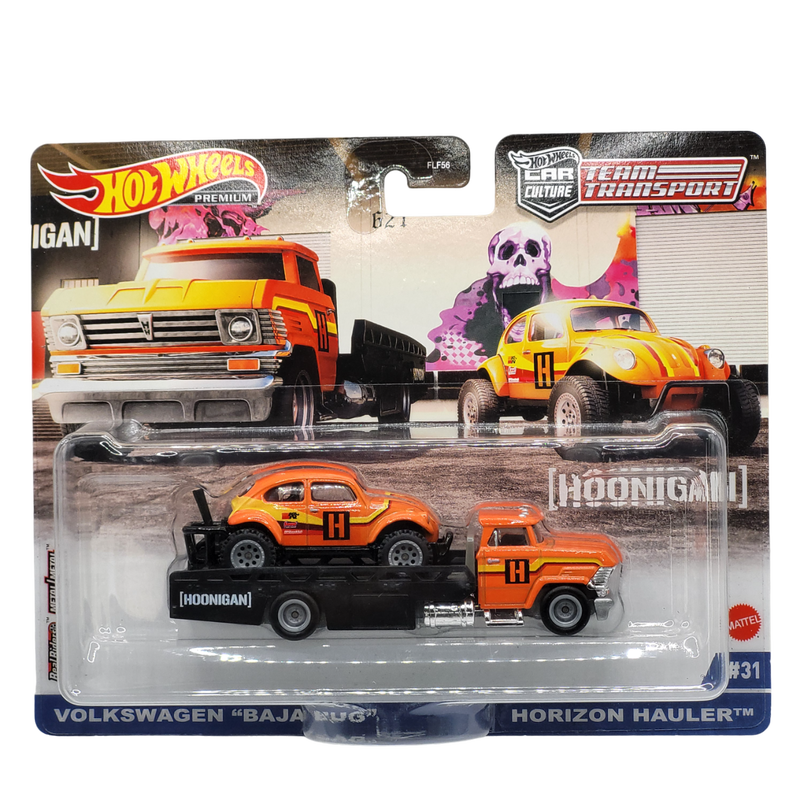 Product image: Hot wheels team transport hoonigan volkswagen baja bug & horizon hauler #31, , medium-null