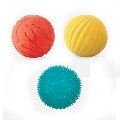 Set of 3 sensory balls, , medium