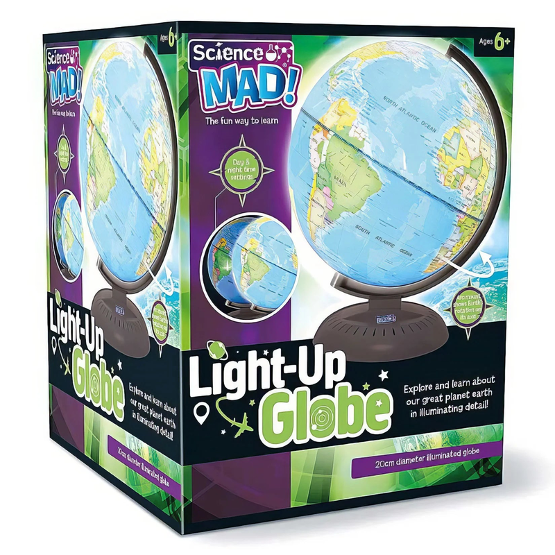 Science mad light up globe, , medium-null