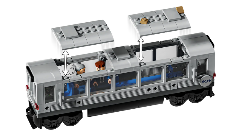 Product image: Lego marvel 76321 spider-man v. Doc ock subway train scene, , medium-null