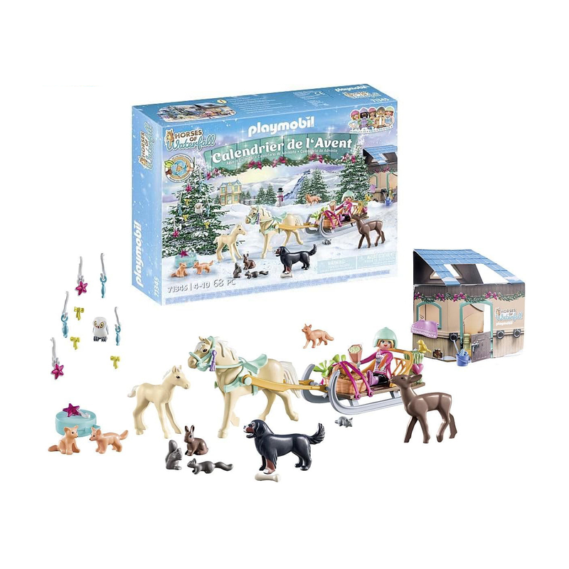 Playmobil horses of waterfall advent calendar, , medium-null