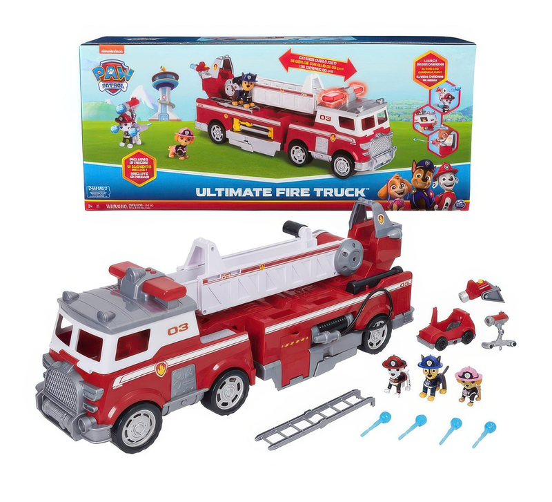 Product image: Paw patrol marshall's mega fire truck, , medium-null