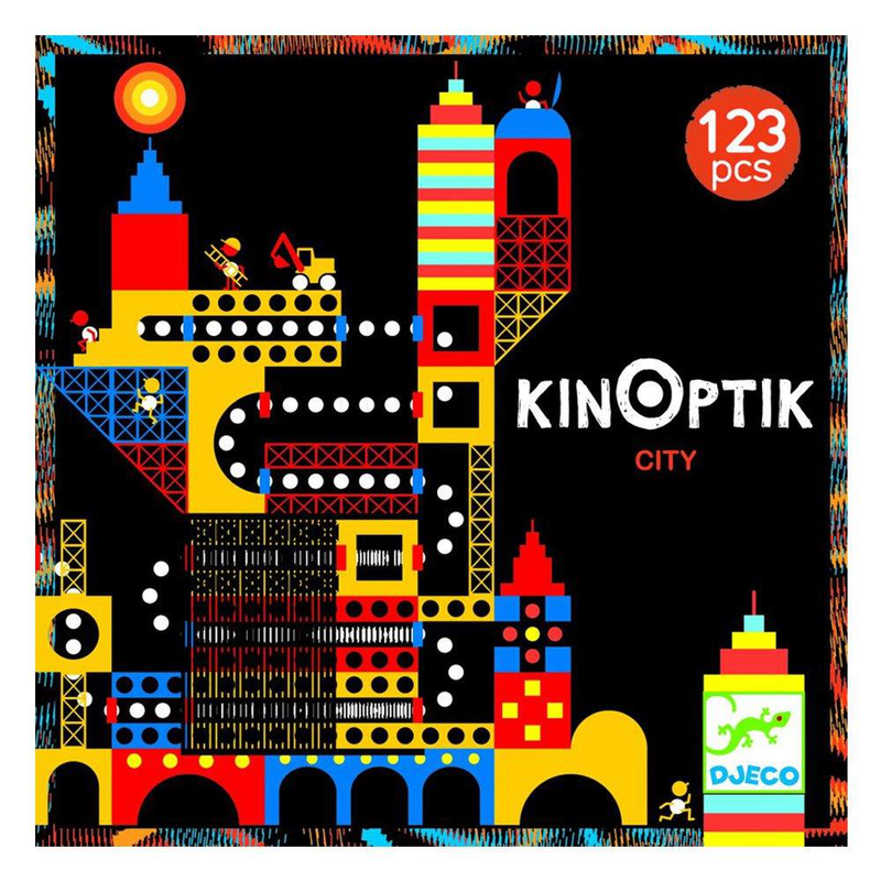 Djeco kinoptik ville - 123pcs, , medium image number null