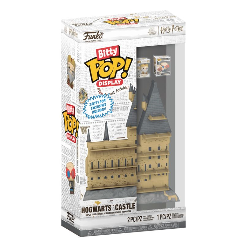Funko bitty pop! Display : harry potter -hogwarts castle  display shelf  097074, , medium-null