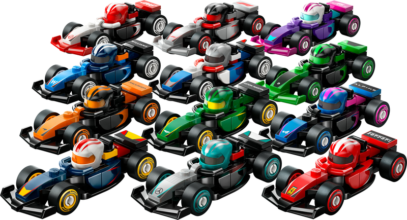 Lego f1&reg; collectible race cars 71049 for ages 6+ 29pcs, , medium-null