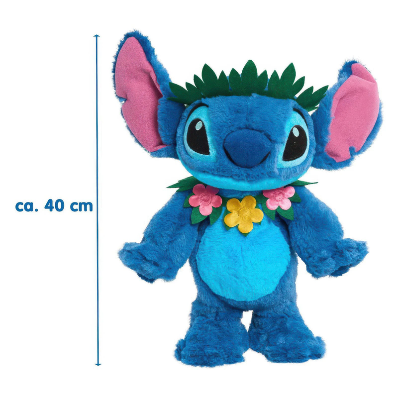 Stitch dance and sing cuddly interactive plush, , medium-null