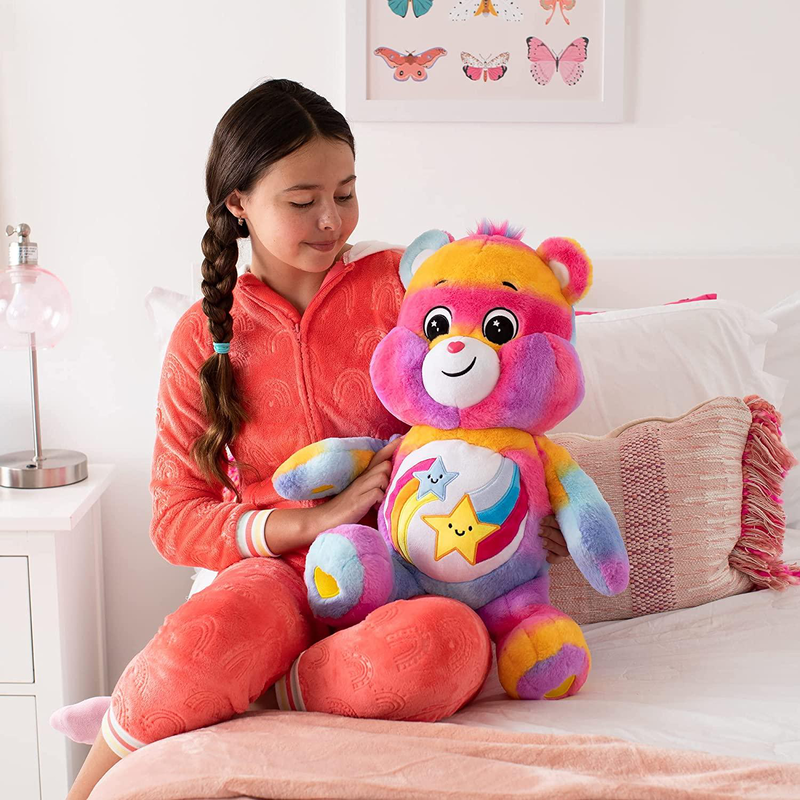 Care bears 60cm jumbo plush - dare to care bear image number null