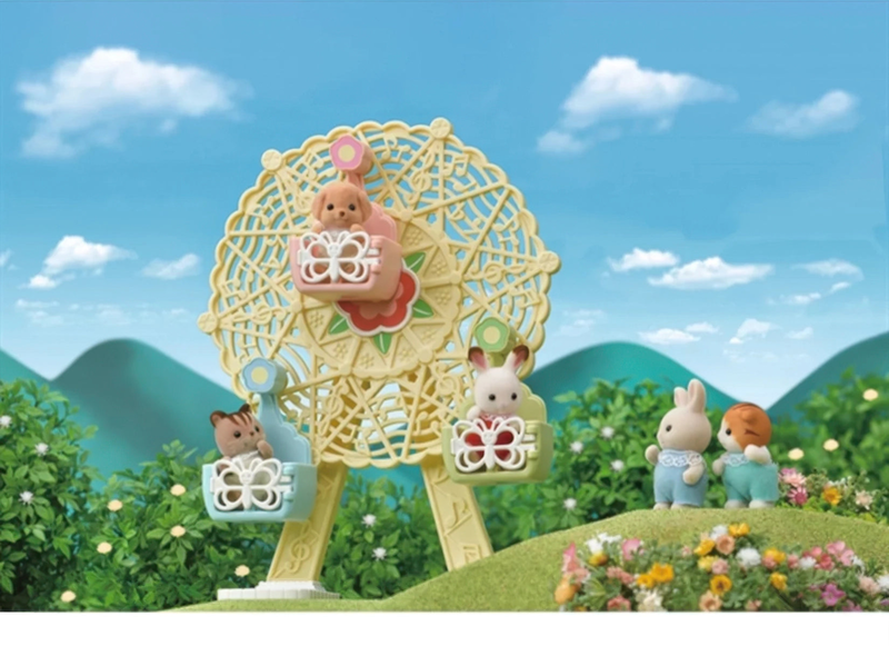Sylvanian families baby ferris wheel, , medium image number null
